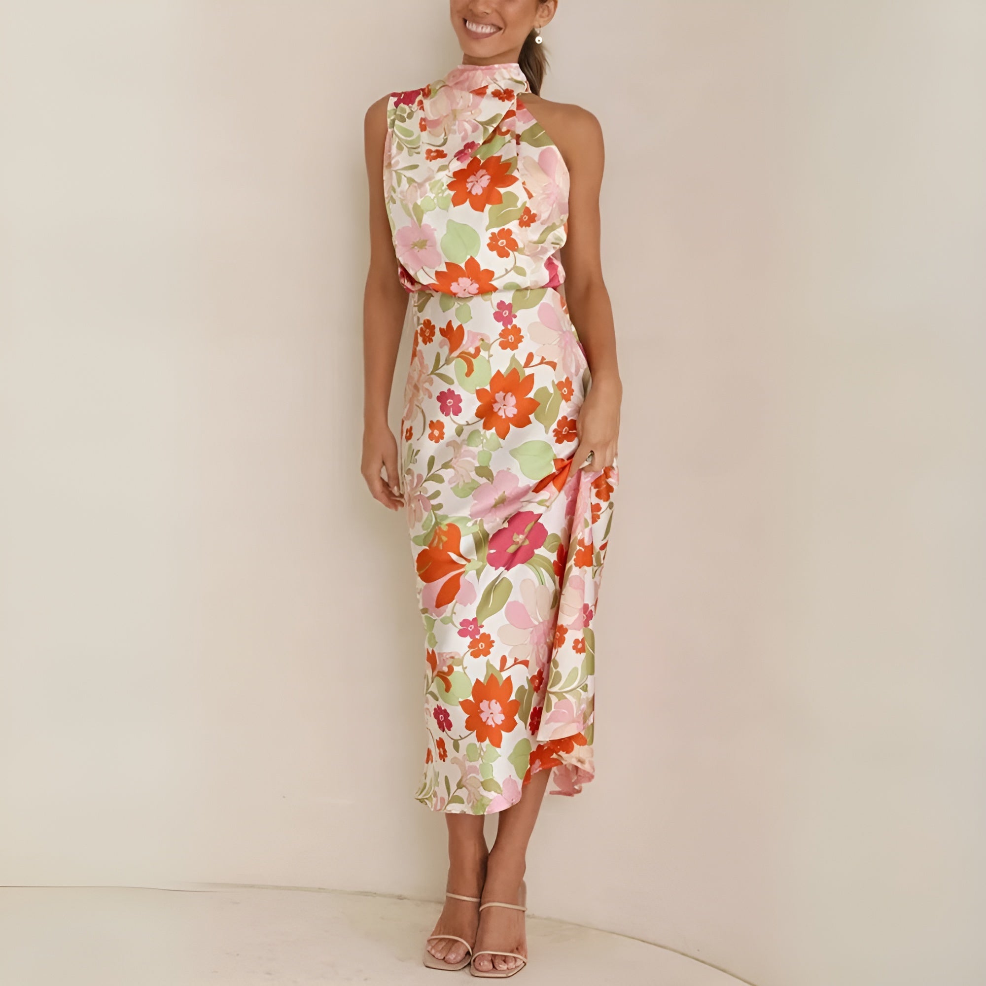 Dames Gala zomerjurk | Midi