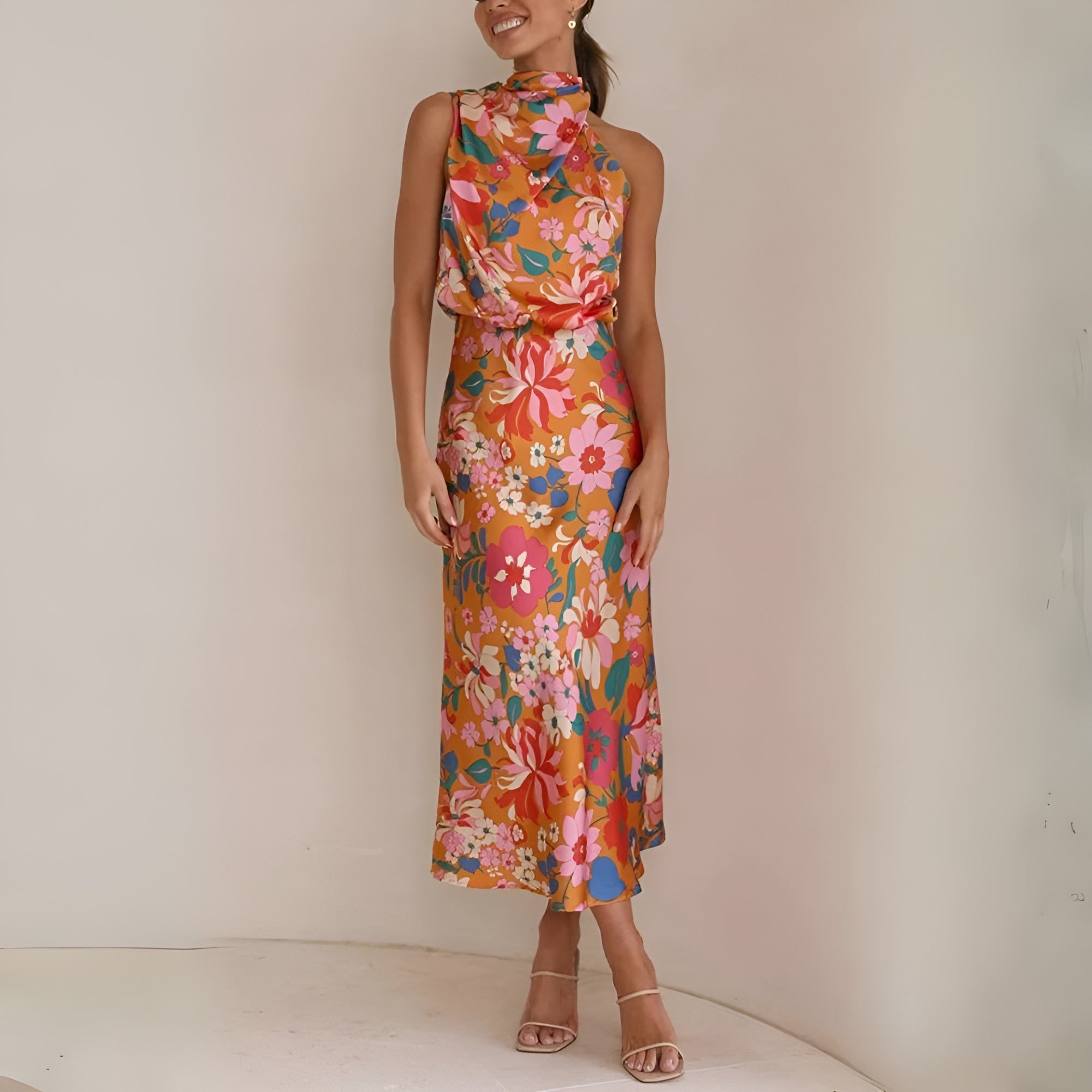 Dames Gala zomerjurk | Midi