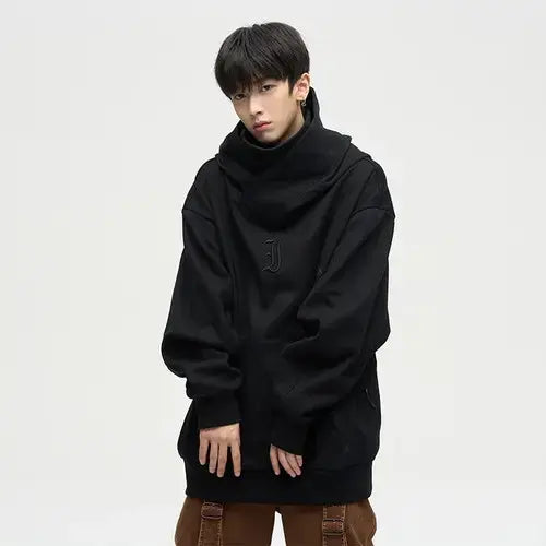 Heren Oversized Hoodie | Warme Kapstijl