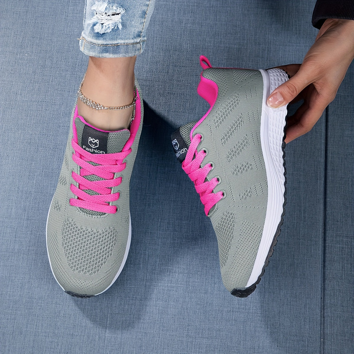 Dames Comfortabele Sneakers | Ademend
