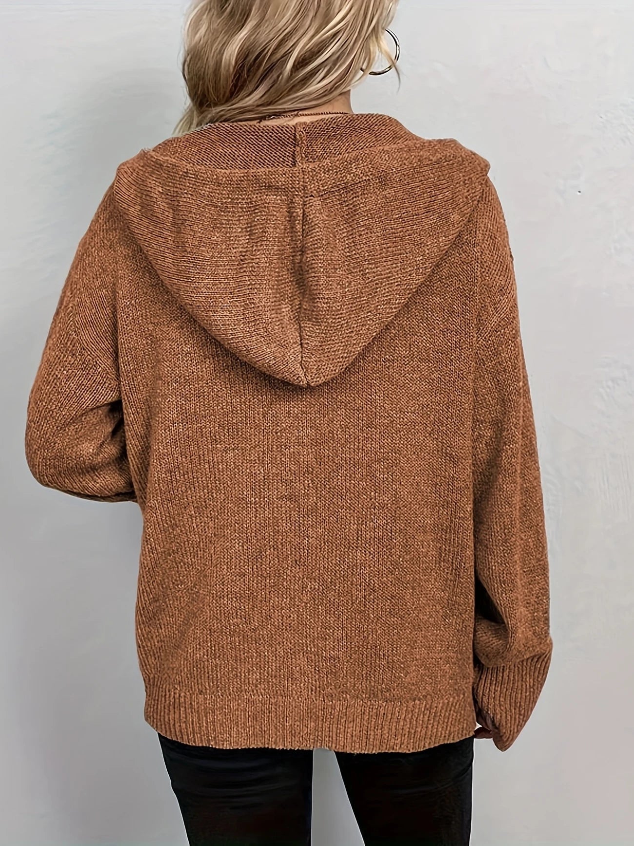 Dames Herfst Cardigan | Grofgebreid, Met Knopen