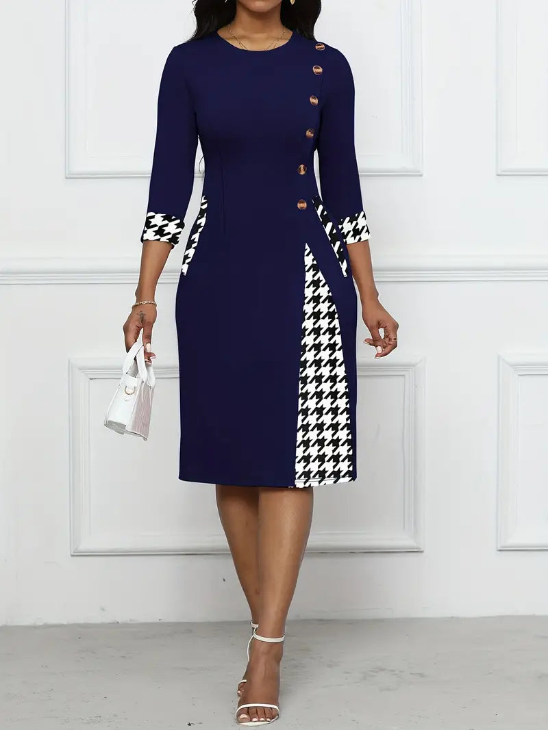Dames Elegante formele avondjurk | Midi