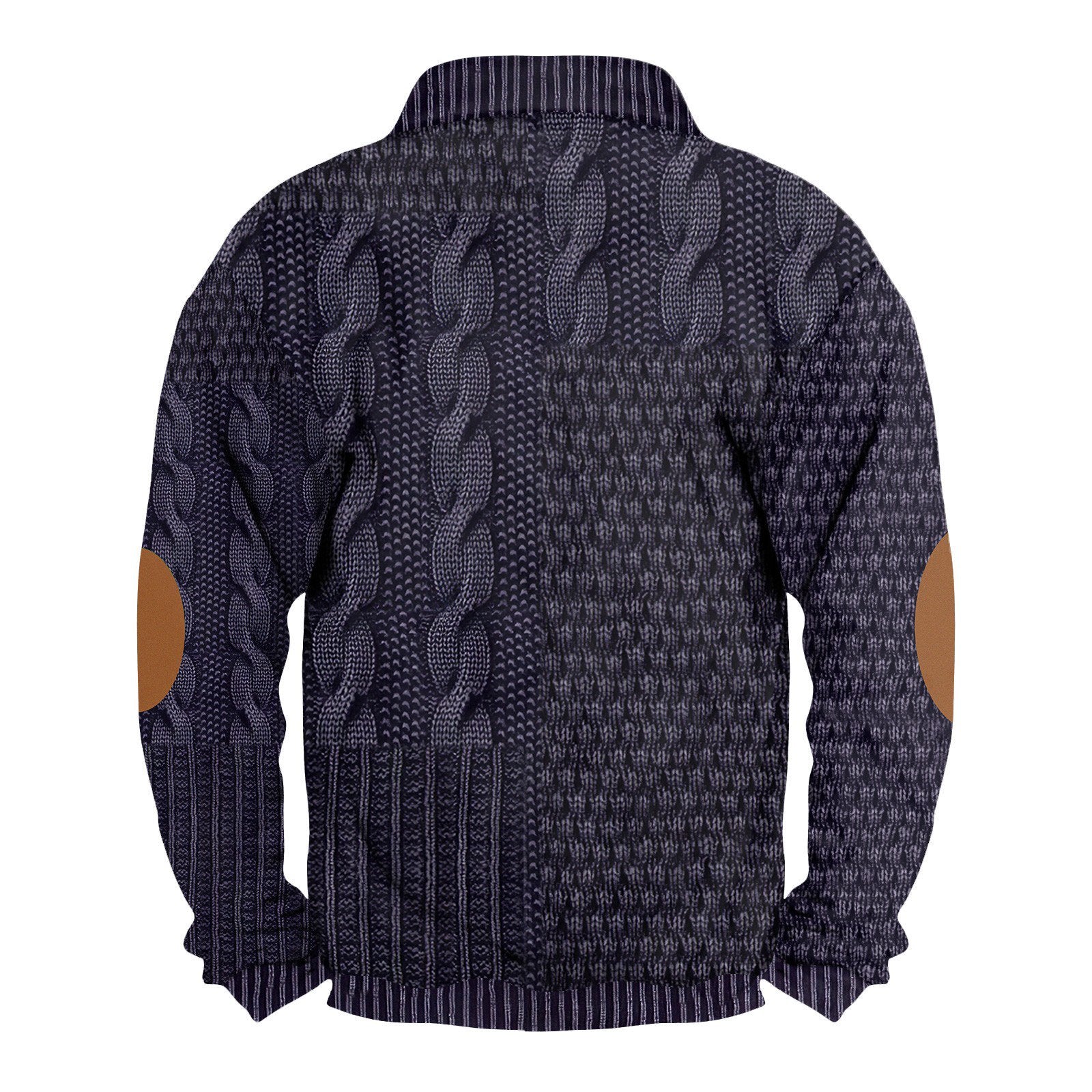 Heren Gebreide Pullover | Korte Ritsstijl