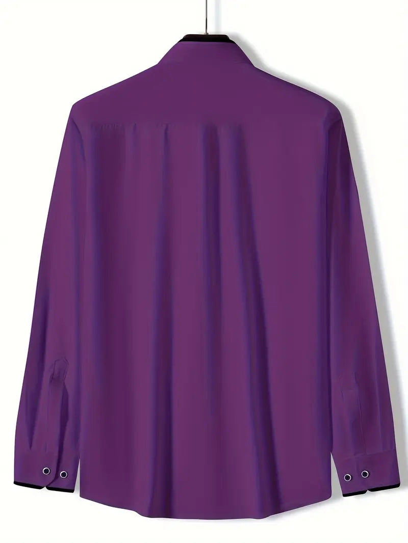 Heren Pullover Hemd | Manschettenknopen