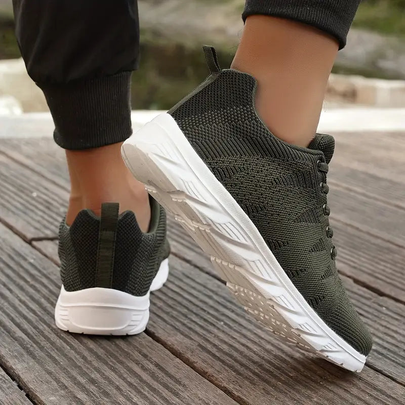 Dames Comfortabele Ademend Hardloopschoenen | Lichtgewicht Slipvast