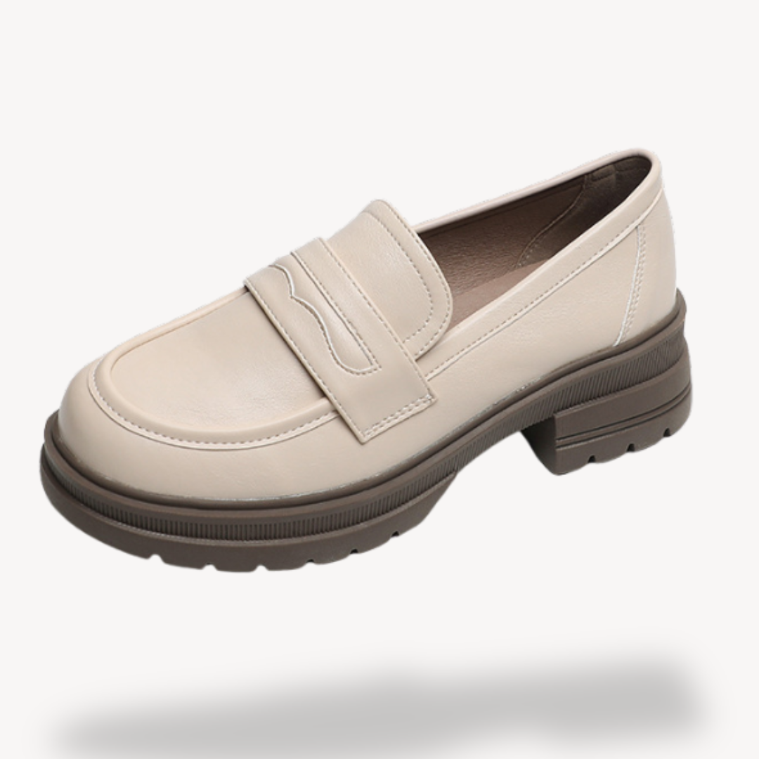 Dames Zomerse Leren Loafers | Elegant, Comfortabel