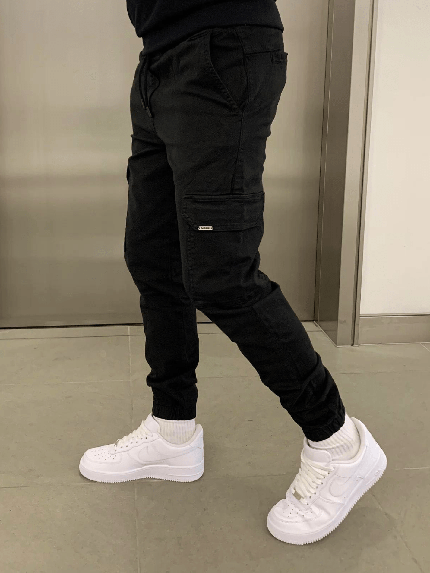 Heren Cargo Joggingbroek | Slim Fit Werksbroek