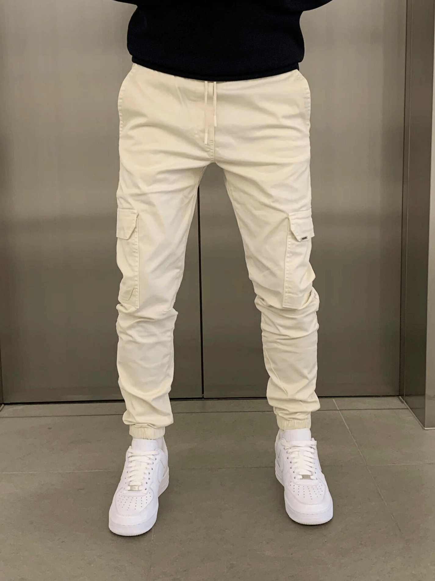 Heren Cargo Joggingbroek | Slim Fit Werksbroek