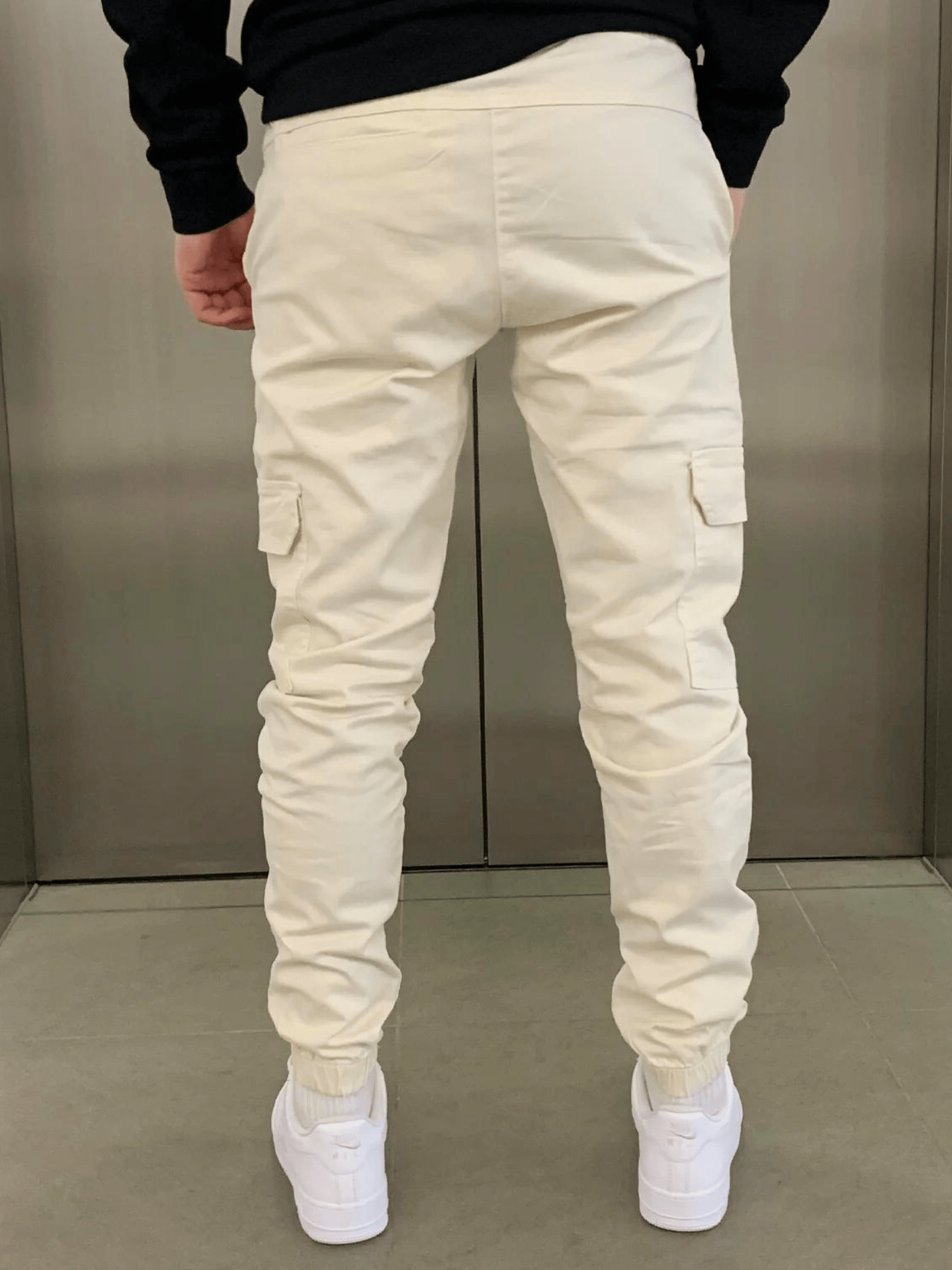 Heren Cargo Joggingbroek | Slim Fit Werksbroek