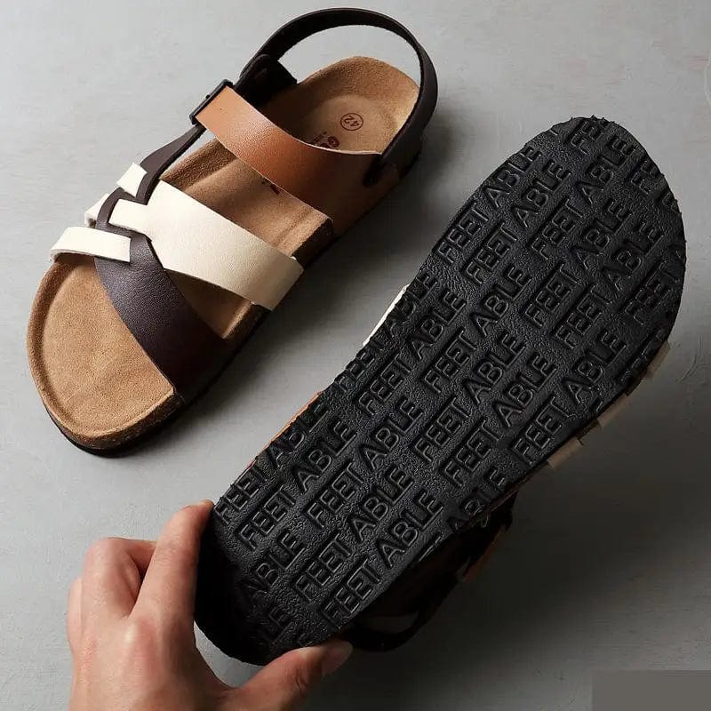 Heren Orthopedische Zomersandalen | Comfortabel Riemdesign