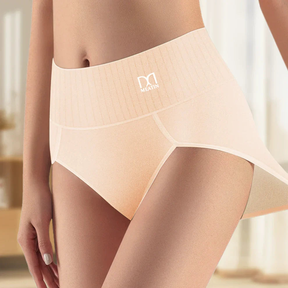 Dames Hoge Taille Lounge Ondergoed | Comfortabel Naadloos 6-Pack