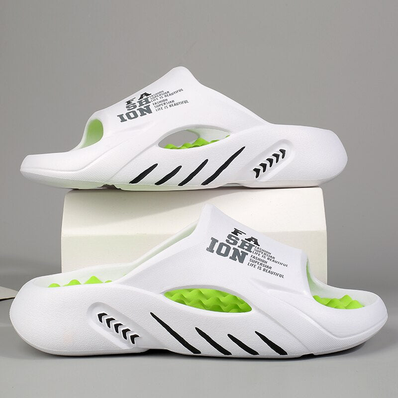 Heren Zomerse Badslippers | Demping, Sportief