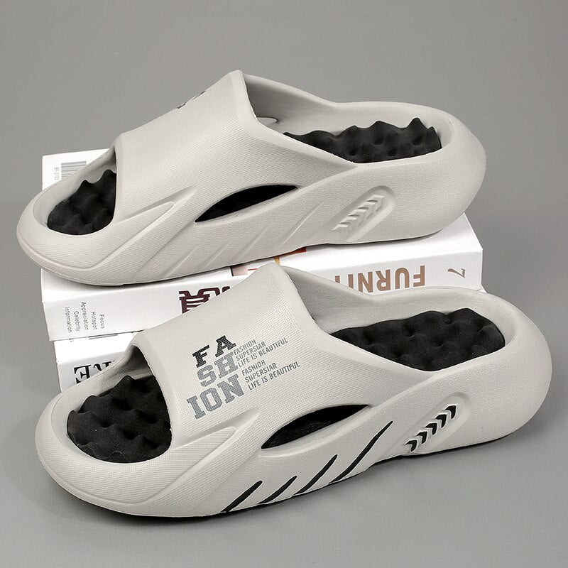 Heren Zomerse Badslippers | Demping, Sportief