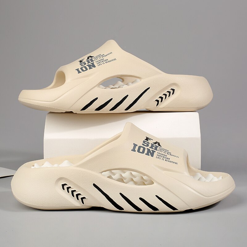 Heren Zomerse Badslippers | Demping, Sportief