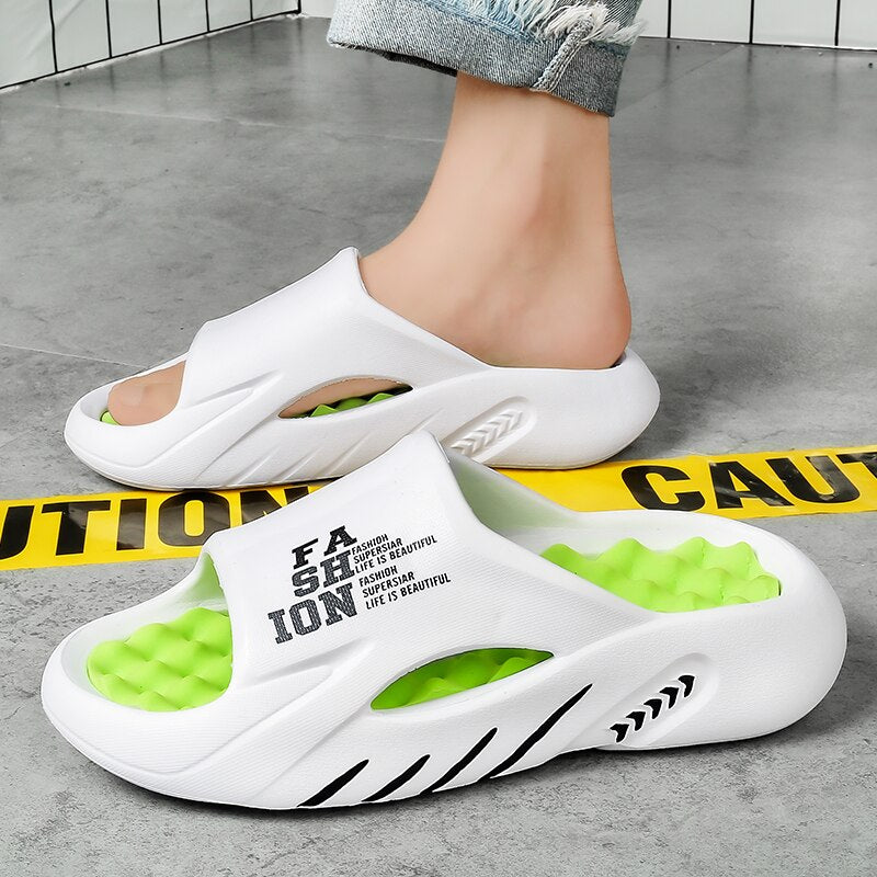 Heren Zomerse Badslippers | Demping, Sportief