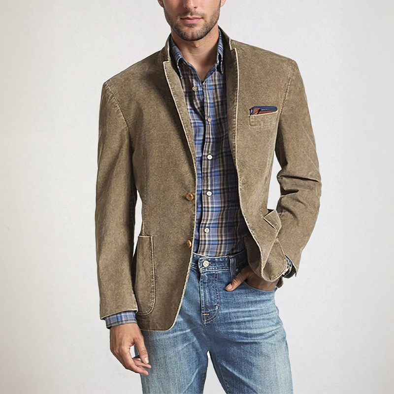 Heren Herfst Blazer | Casual, Getailleerd