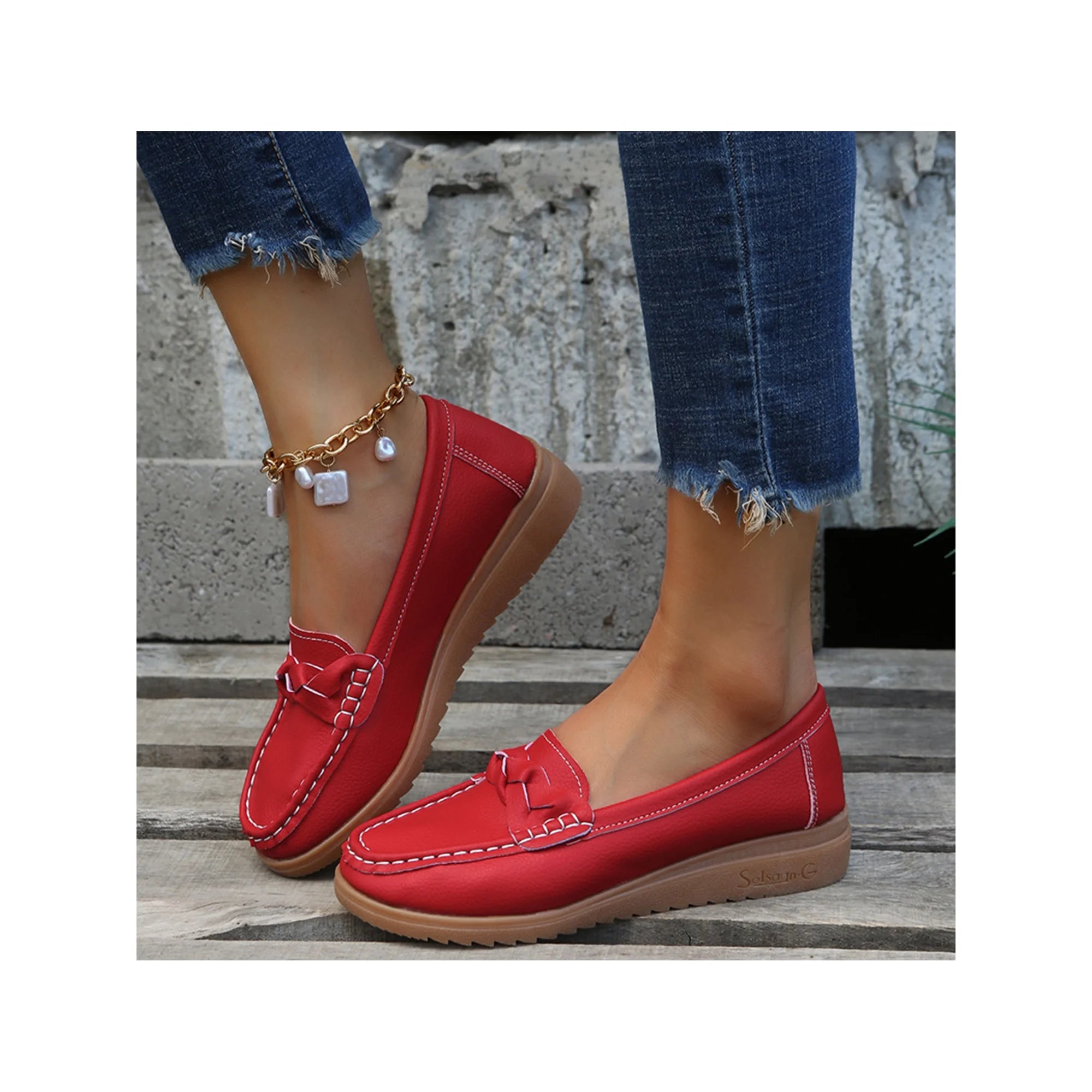 Dames Zomerse Comfort Loafers | Instap, Ademend