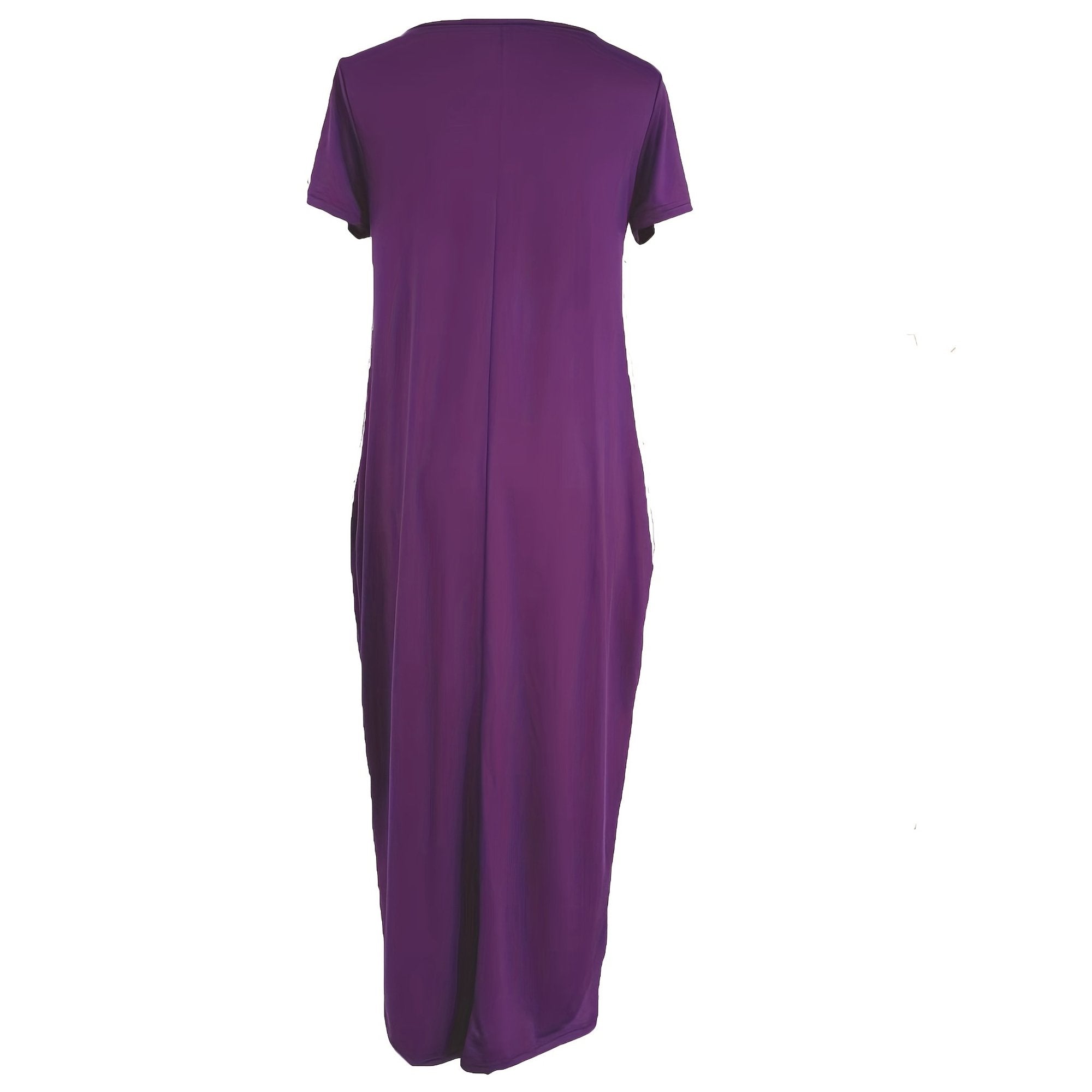 Abito estivo elegante da donna con scollo a V e leggero | Maxi