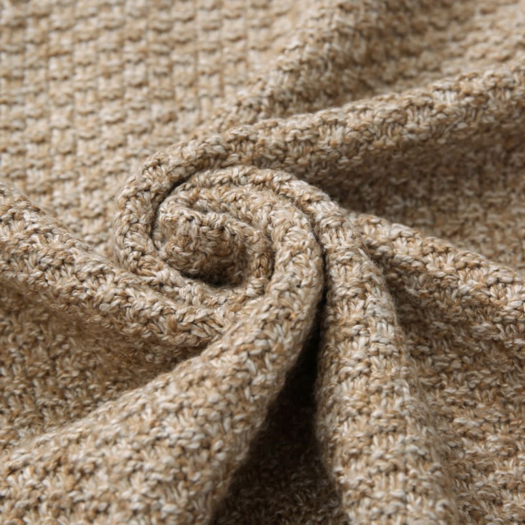 Heren Klassieke Herfst Strickjacke | Sjaalkraag, Lang