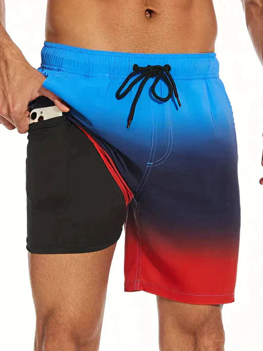 Heren Zomer Zwemshort | Kort, Met Binnenzak
