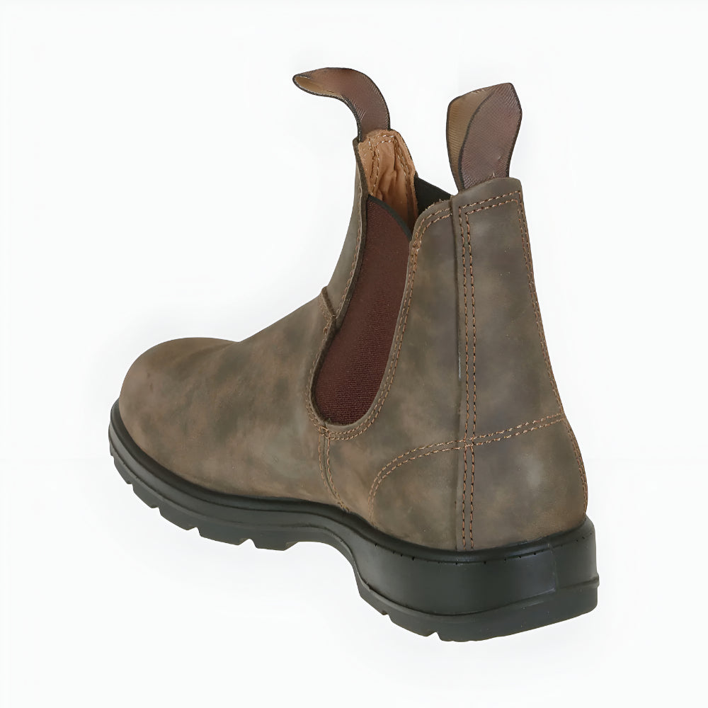 Heren Waterdichte Leren Chelsea Boots – Antislip Slip-On