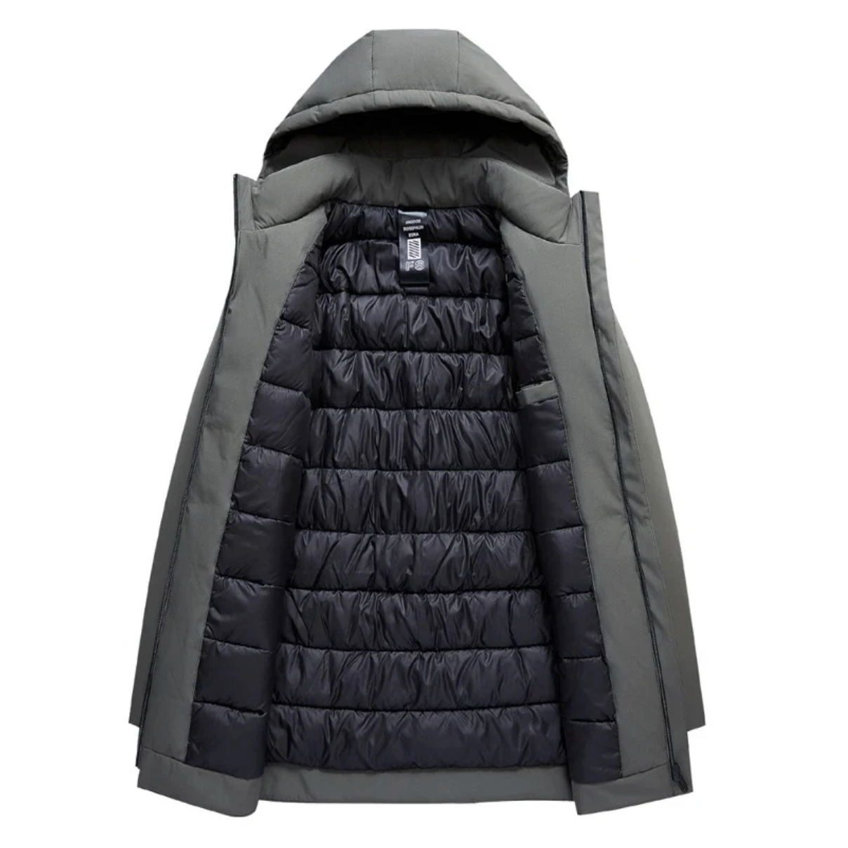 Heren winter lange jas | warme waterdichte