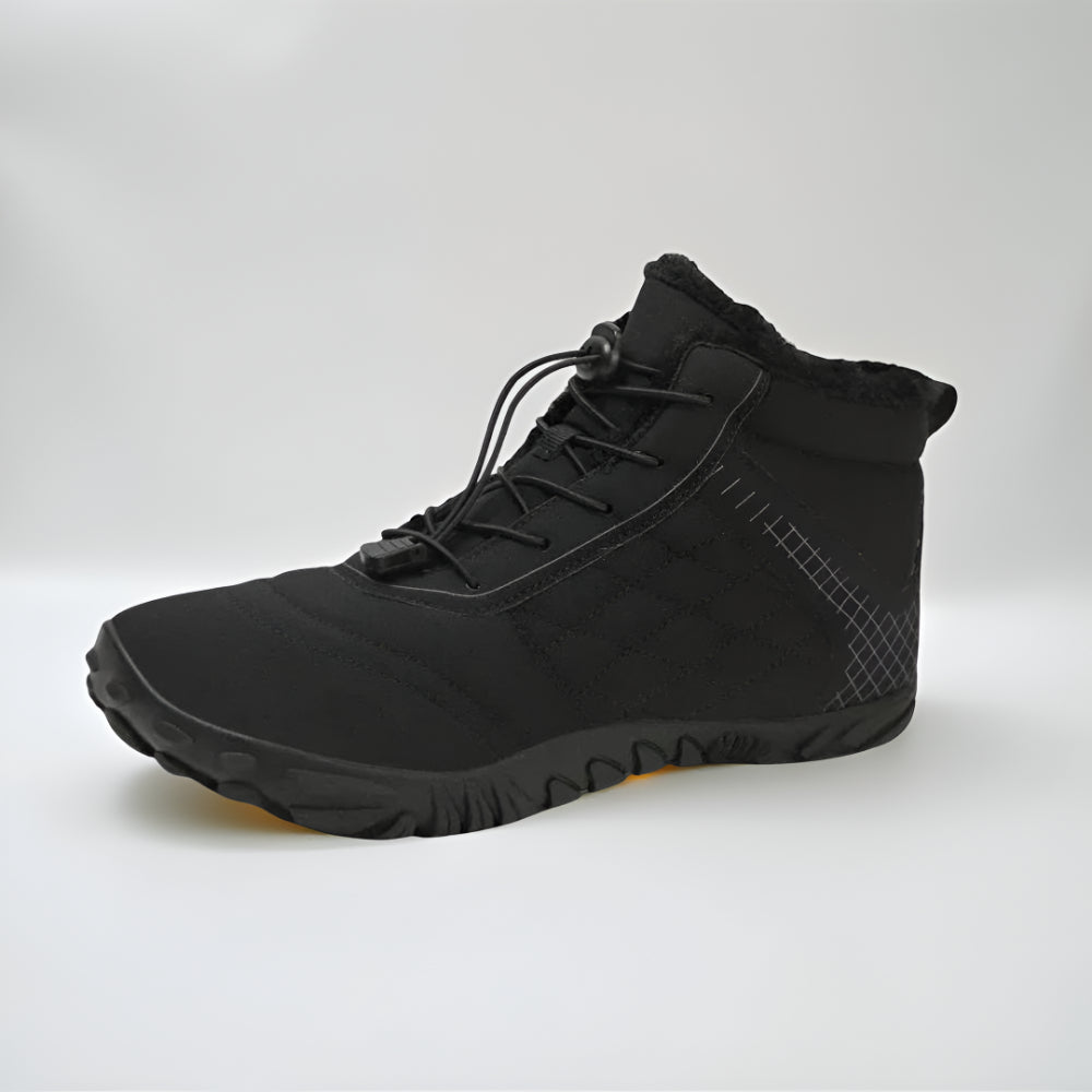 Heren Waterdichte Winter Wandelschoenen – Gevoerd Antislip