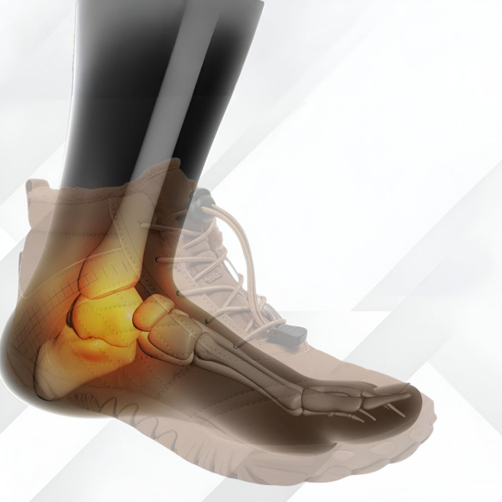 Heren Waterdichte Winter Wandelschoenen – Gevoerd Antislip