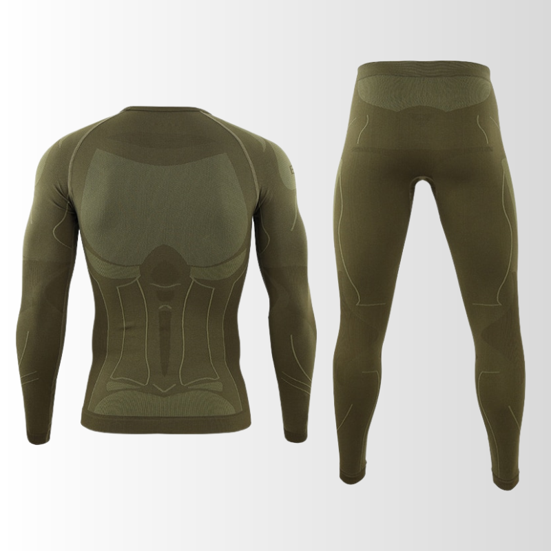 Heren Thermische Compressie Sportset | Ademend Sneldrogend