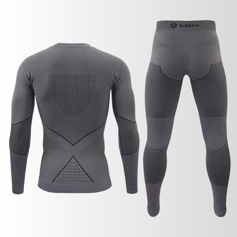 Heren Thermische Compressie Sportset | Ademend Sneldrogend