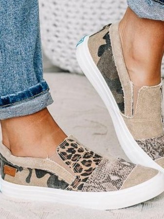 Dames Comfortabele Sneakers | Trendy Patchwork