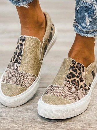 Dames Comfortabele Sneakers | Trendy Patchwork