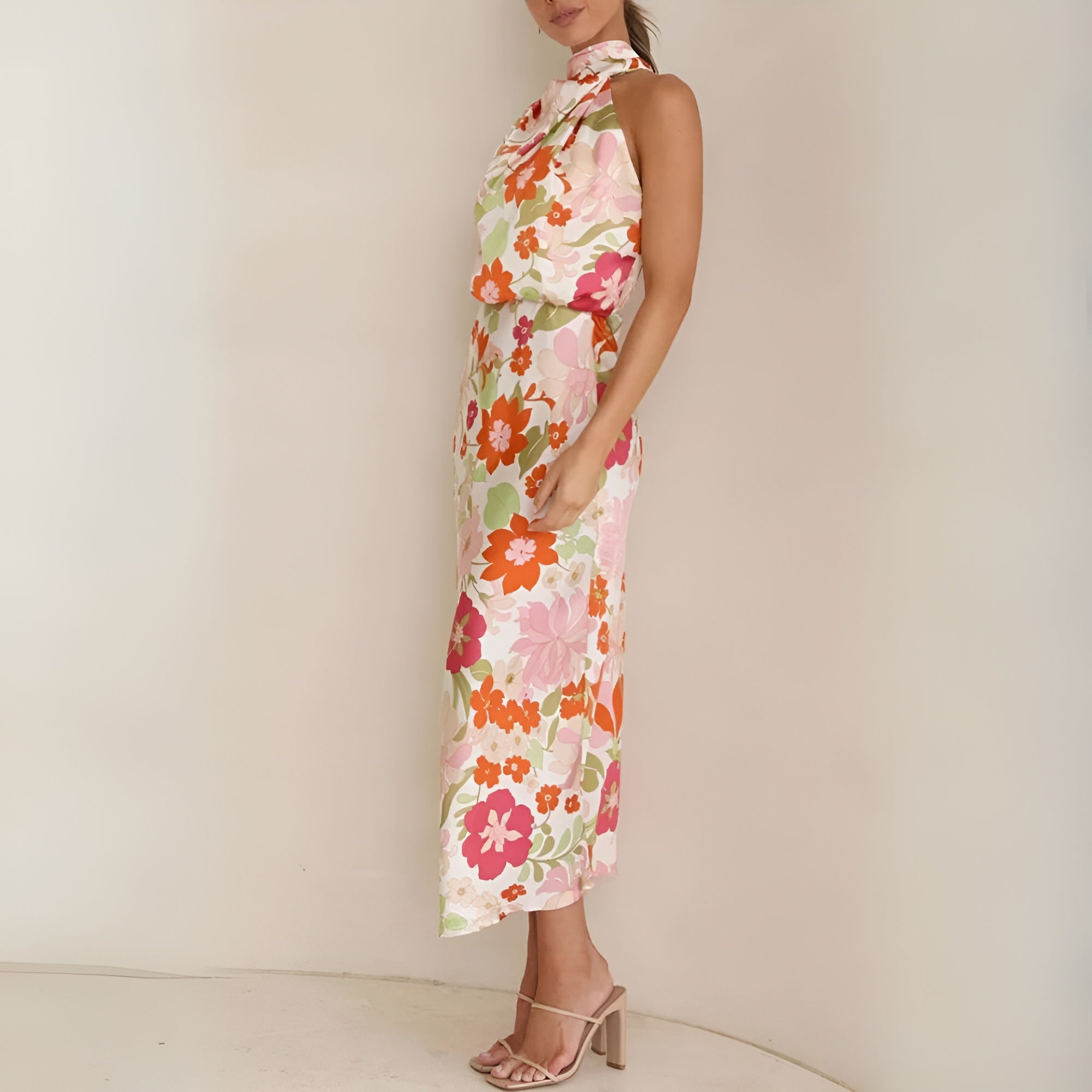 Dames Gala zomerjurk | Midi