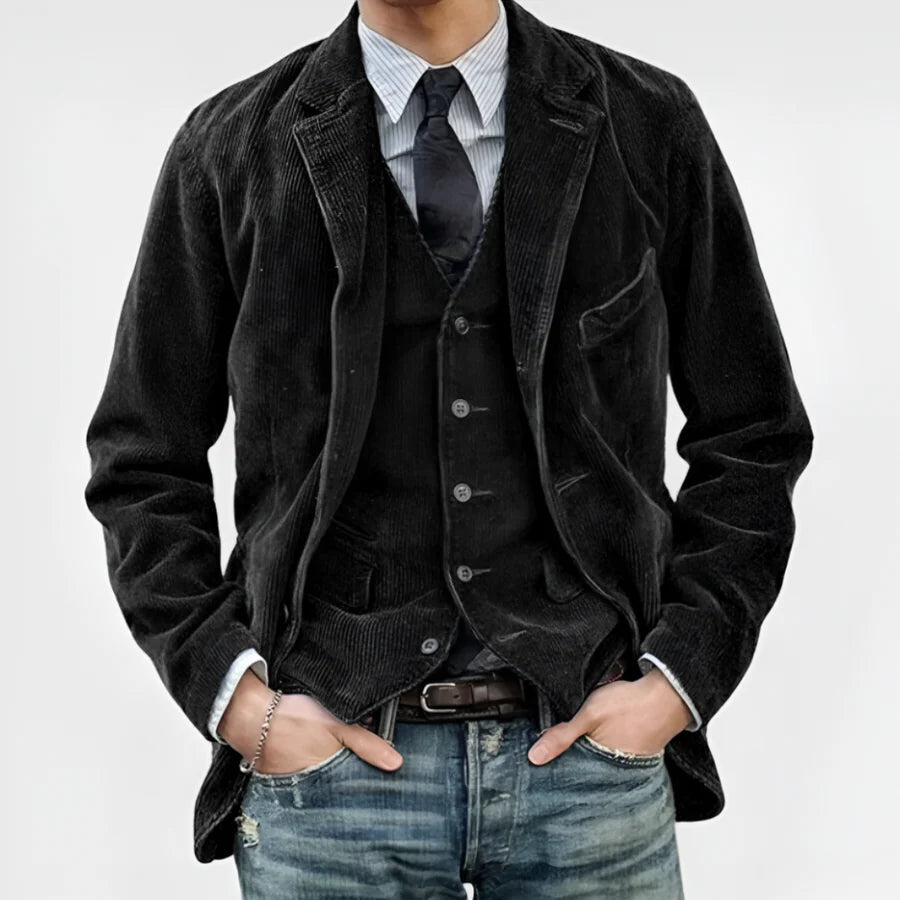 Heren Winter Colbert | Lang, Cord