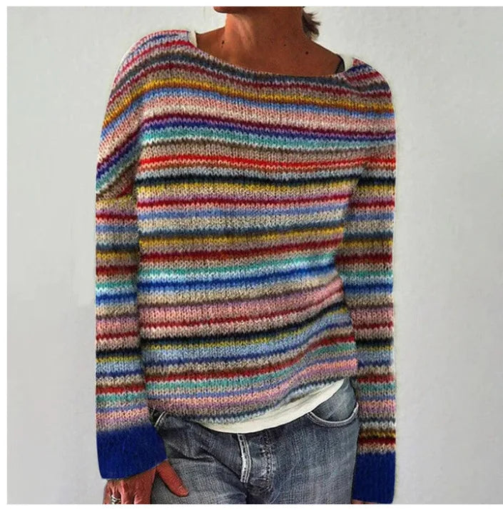 Retro Trui – Stijlvolle Comfort voor de Herfst