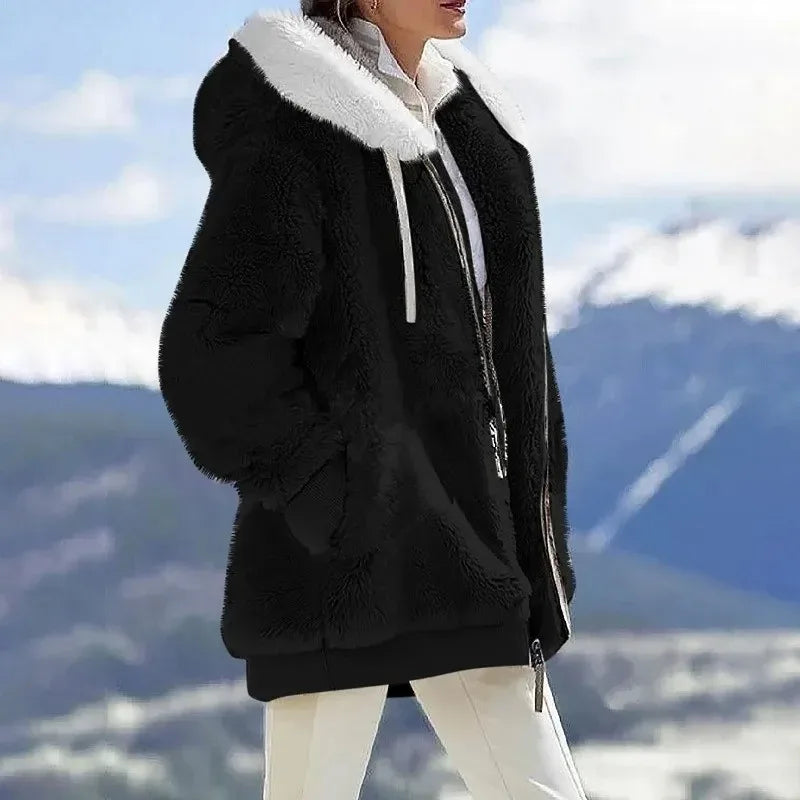 Dames Winter Jas | Lang, Warme Capuchon