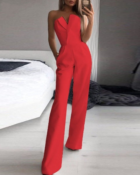 Dames sexy jumpsuit | Feestelijke gala stijl