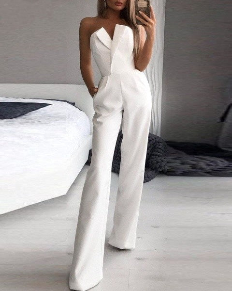 Dames sexy jumpsuit | Feestelijke gala stijl