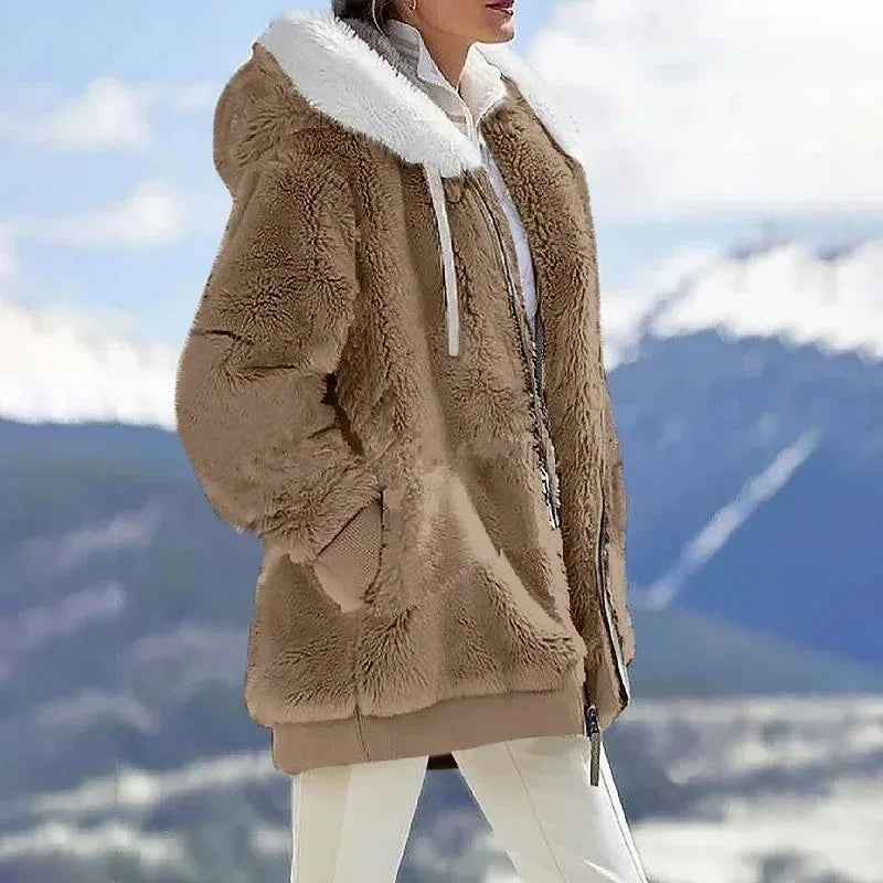 Dames Winter Jas | Lang, Warme Capuchon