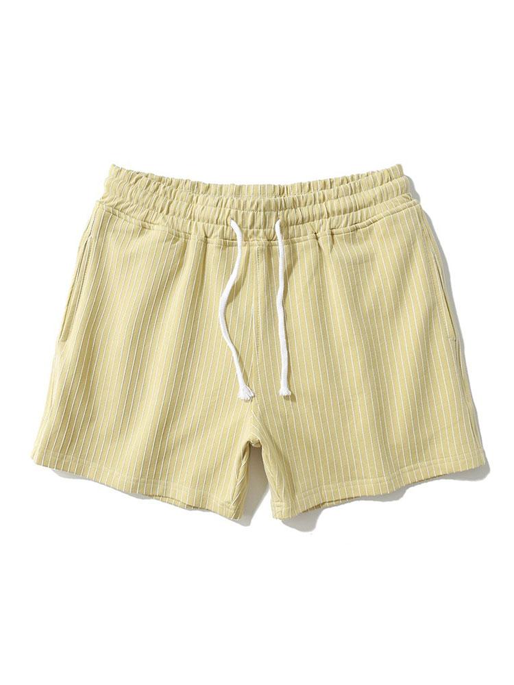 Heren Gestreepte Korte Broek | Lichtgewicht Comfort
