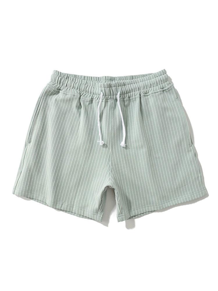 Heren Gestreepte Korte Broek | Lichtgewicht Comfort