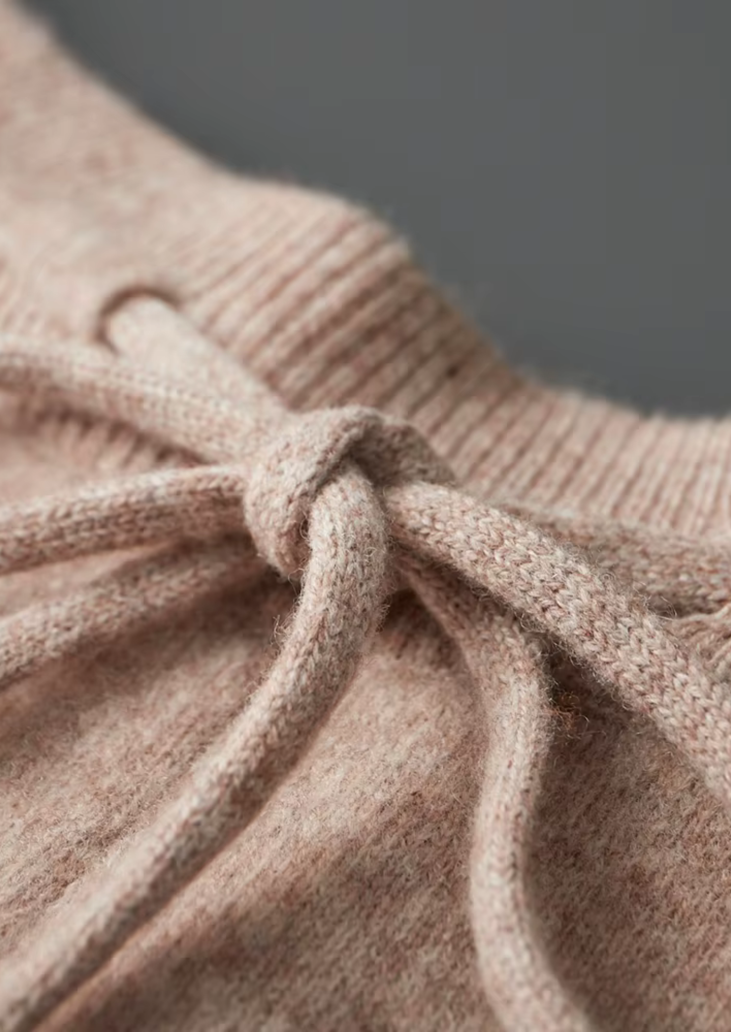Heren Luxe Gebreide Loungewear Set met Ritssluiting | Warm, Comfortabel