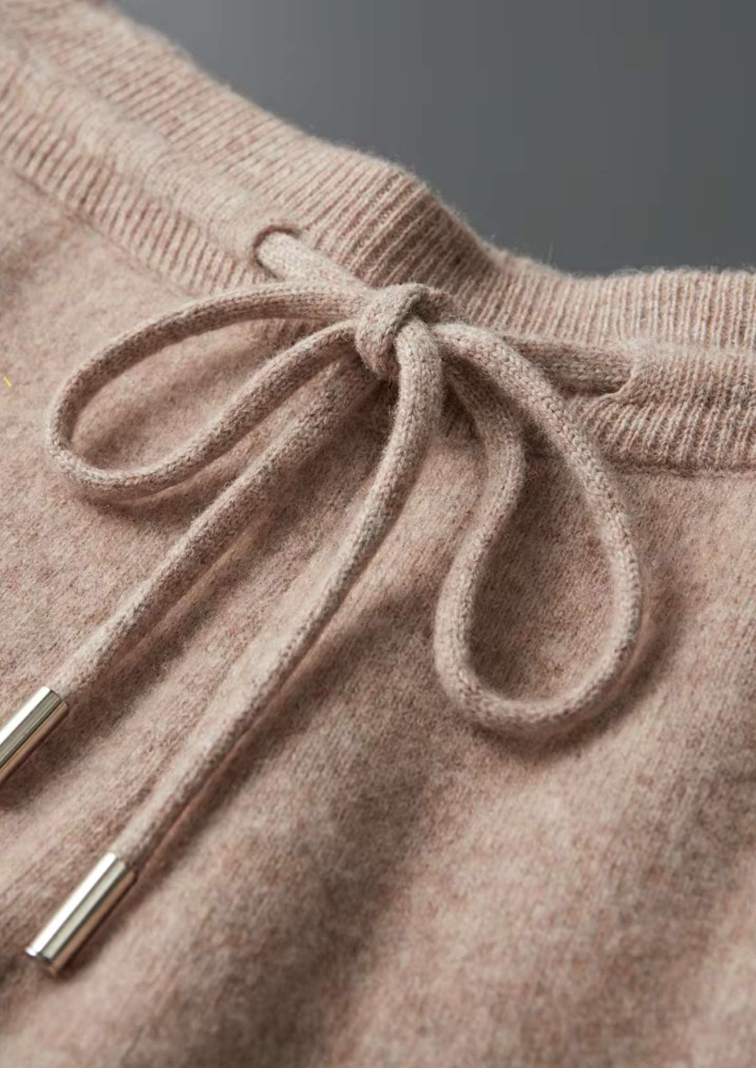 Heren Luxe Gebreide Loungewear Set met Ritssluiting | Warm, Comfortabel