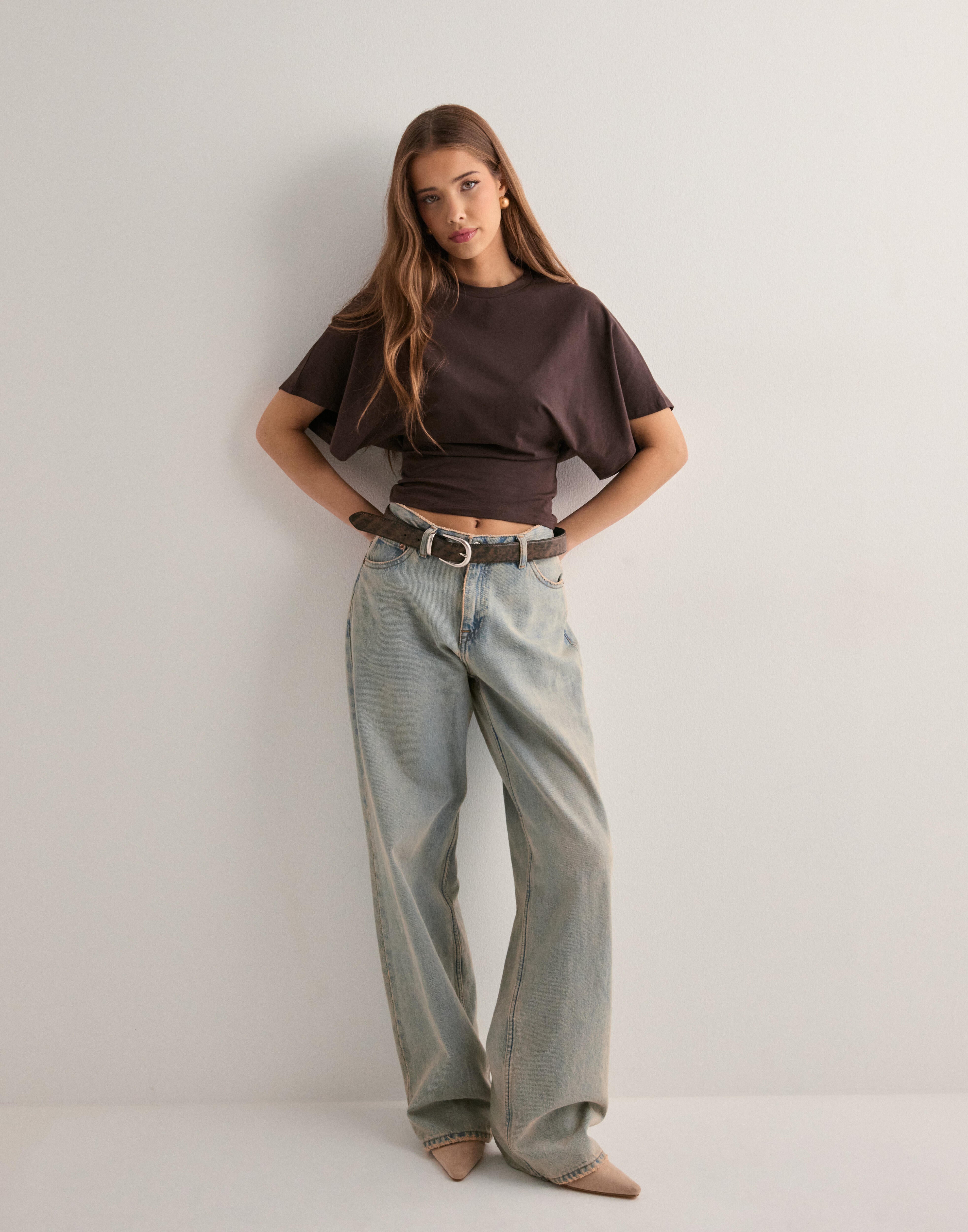 Dames Linnen Top | Casual Crop Top