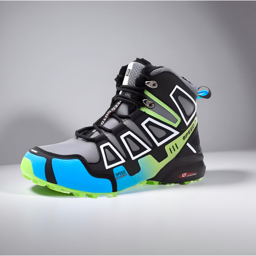 Heren Waterdichte Winter Wandelschoenen – Warm Antislip