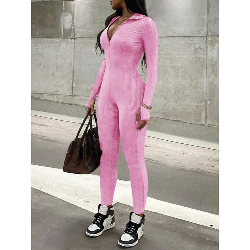 Olivia | Dames sexy jumpsuit | Zwarte