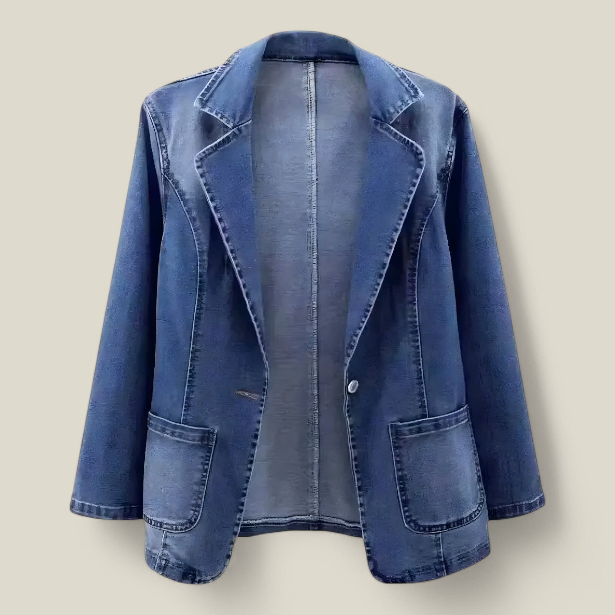Dames Denim Jack | Lichte Lange Jas