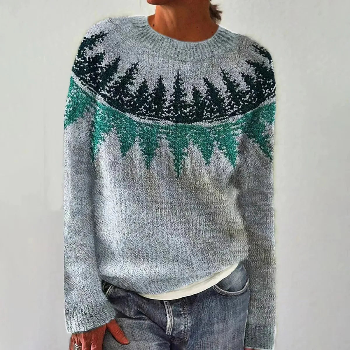 Retro Trui – Stijlvolle Comfort voor de Herfst