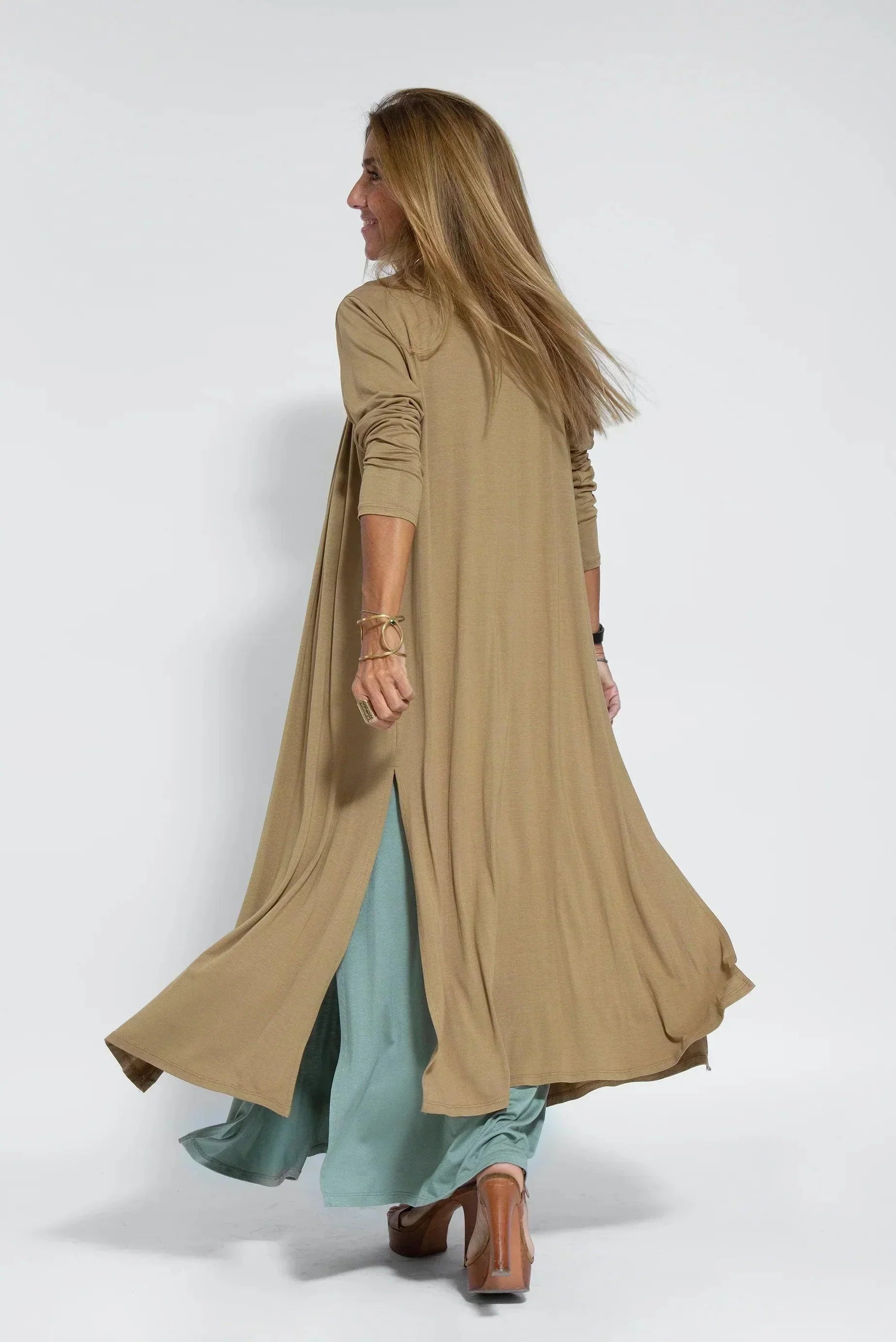 Dames Luchtige zomerjurk met V-hals | Maxi