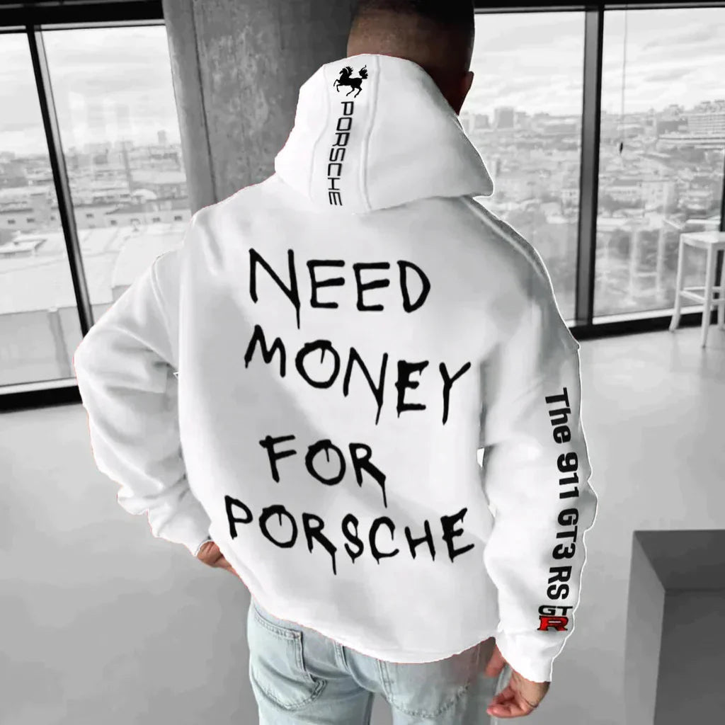 Unisex Oversized Hoodie | Lange Mouwen, Met Capuchon